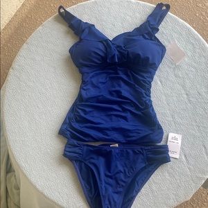 Ralph Lauren ruffle tankini